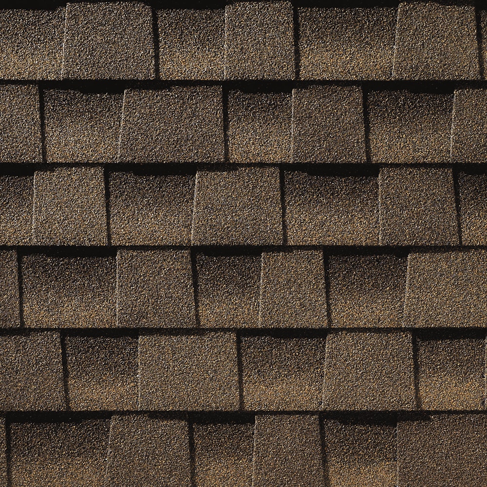 GAF Timberline HDZ — Barkwood shingle colour sample