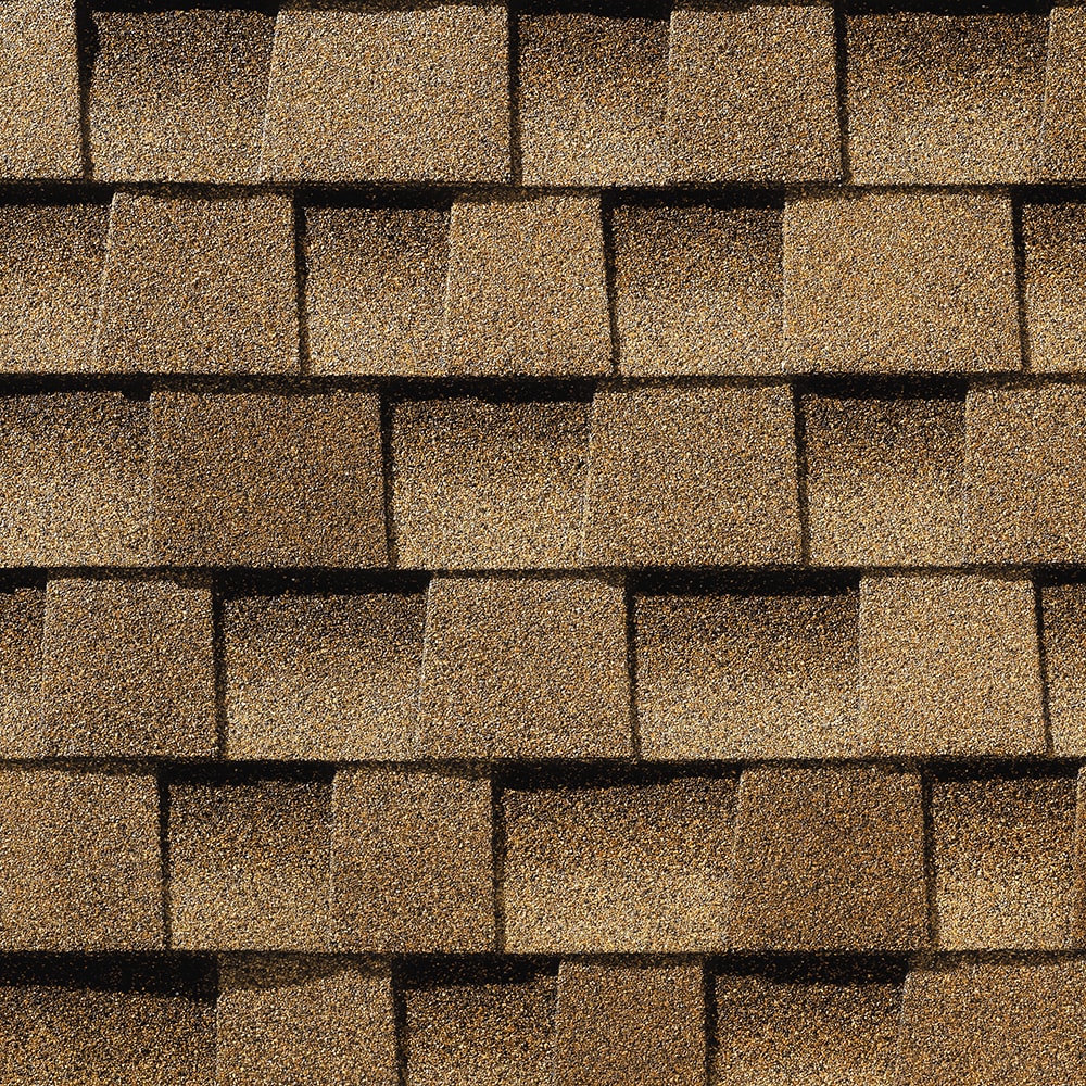 GAF Timberline HDZ — Shakewood shingle colour sample